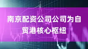 南京配资公司公司为自贸港核心枢纽